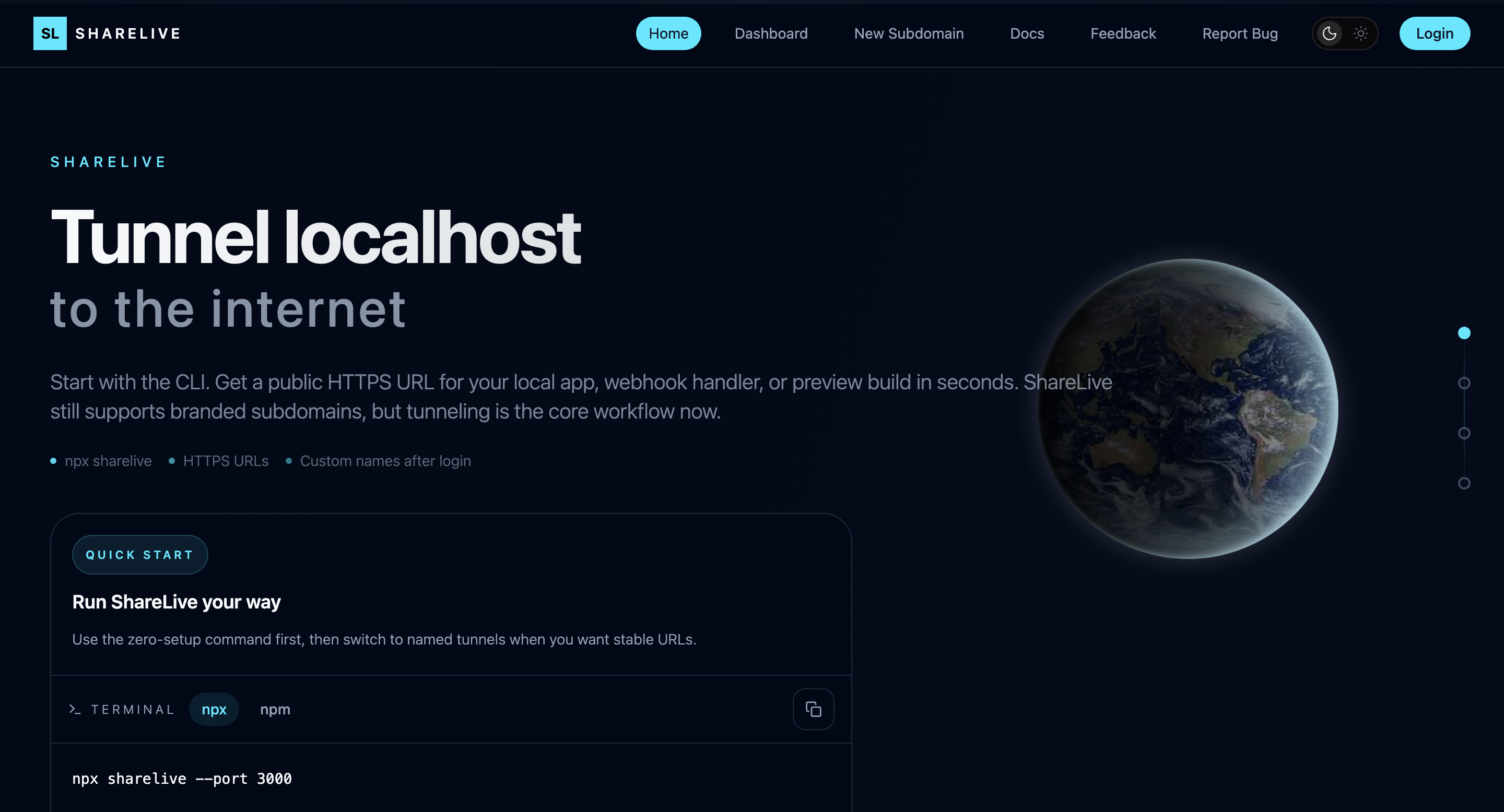 ShareLive screenshot 1