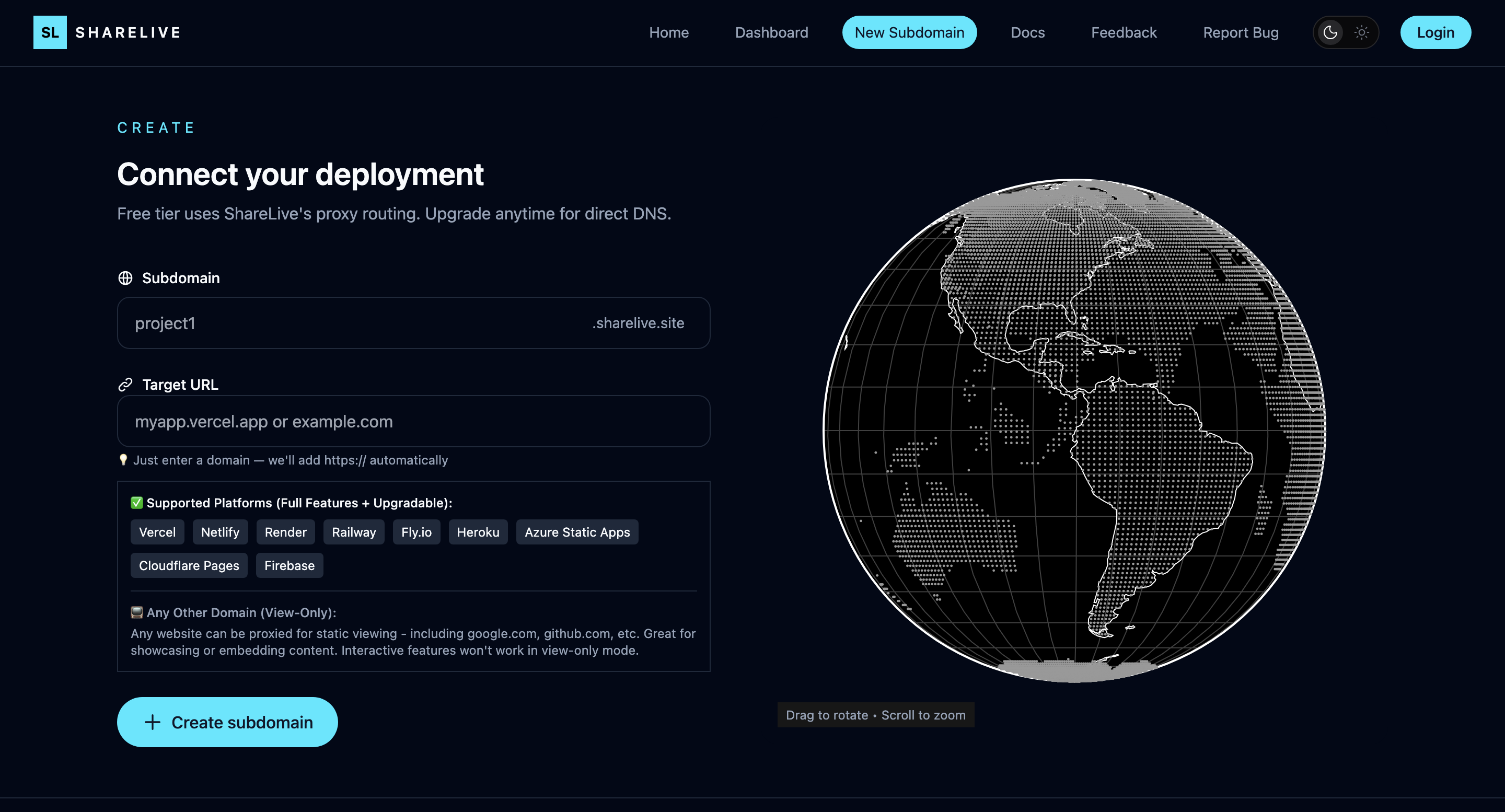 ShareLive screenshot 2